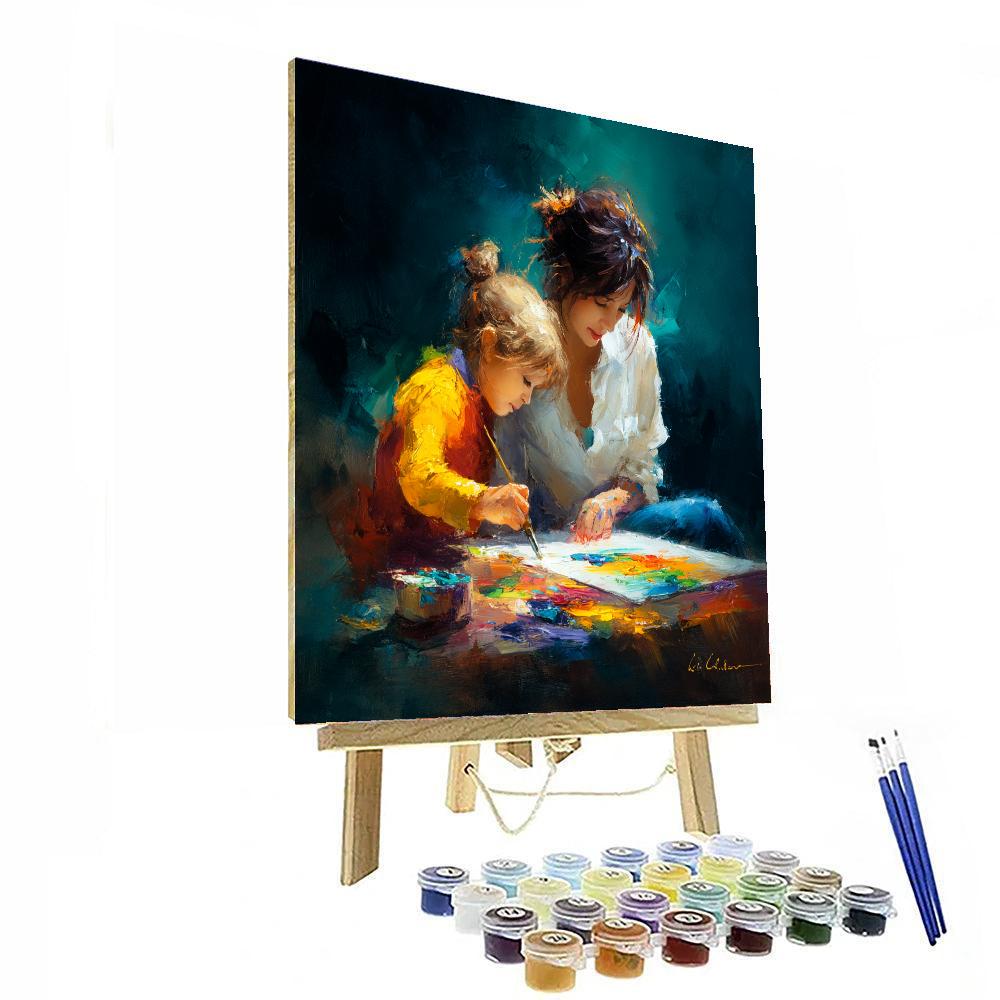 An Afternoon Of Art DIY Paint By Numbers