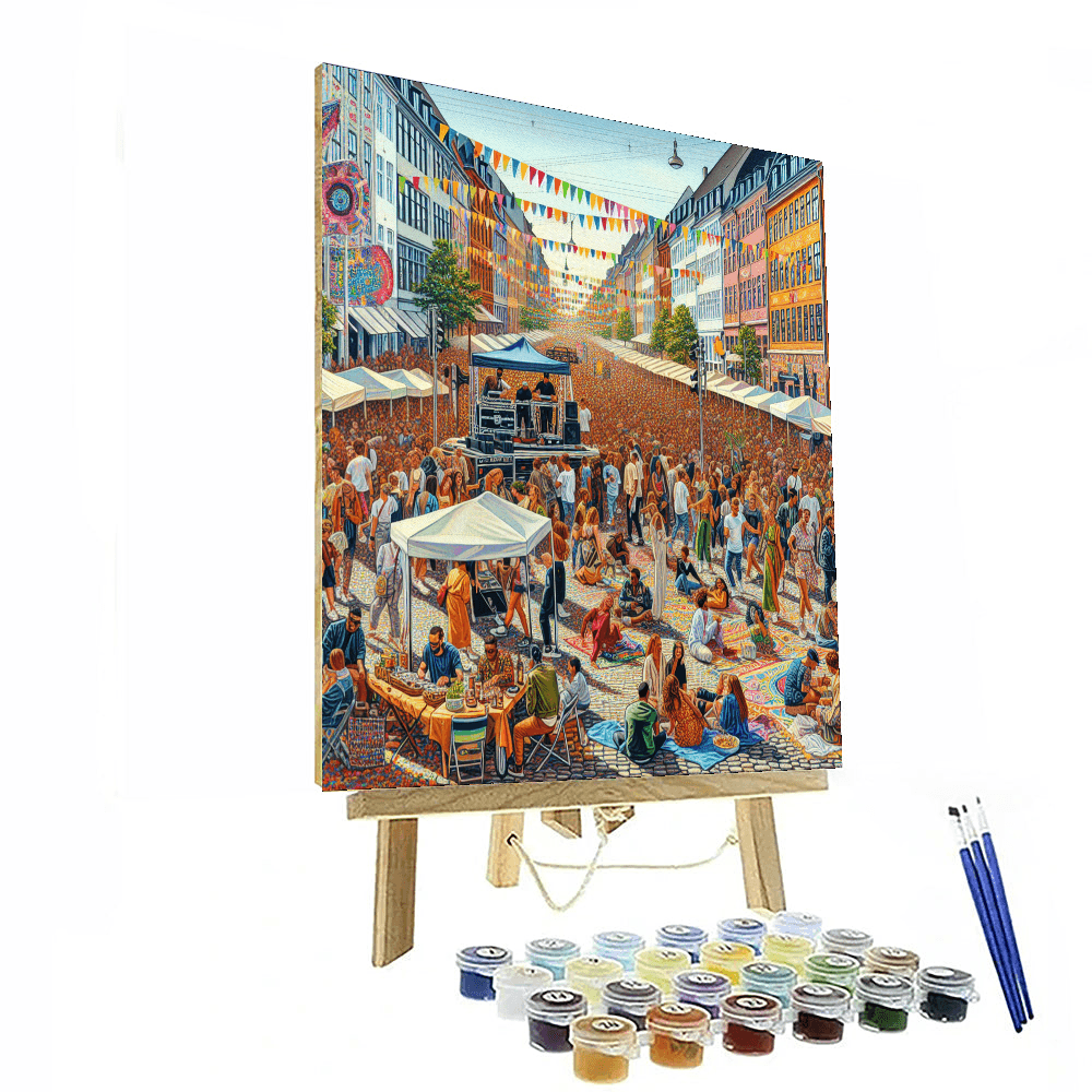 Copenhagen Distortion - Copenhagen Numbered Painting Kits
