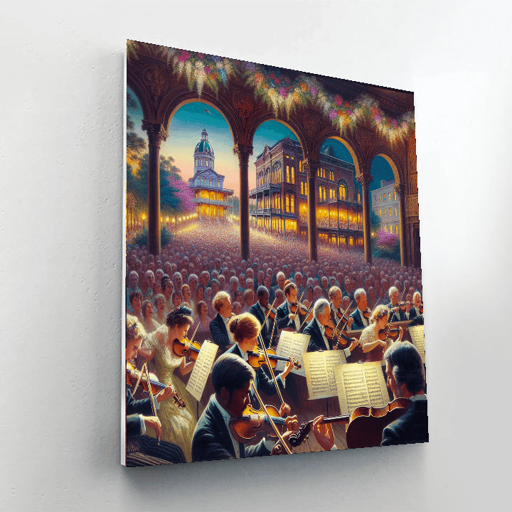 Savannah Music Festival - Savannah, Usa Paint By Color