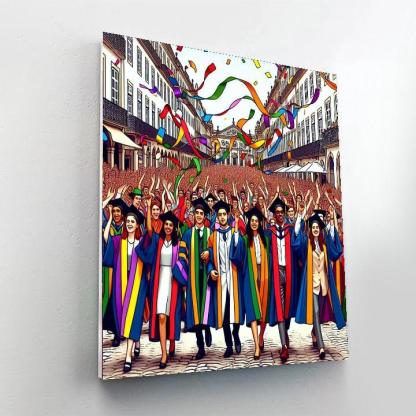 Queima Das Fitas - Coimbra Paint By Numbers Art