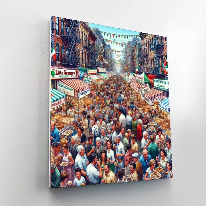 Festa Di San Gennaro Painting Number Kit