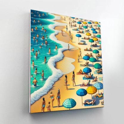 Vibrant Seaside Bliss Paint By Number
