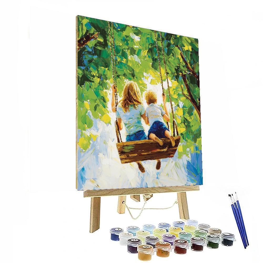 Daydreams On The Swing Paint By Numbers Kits