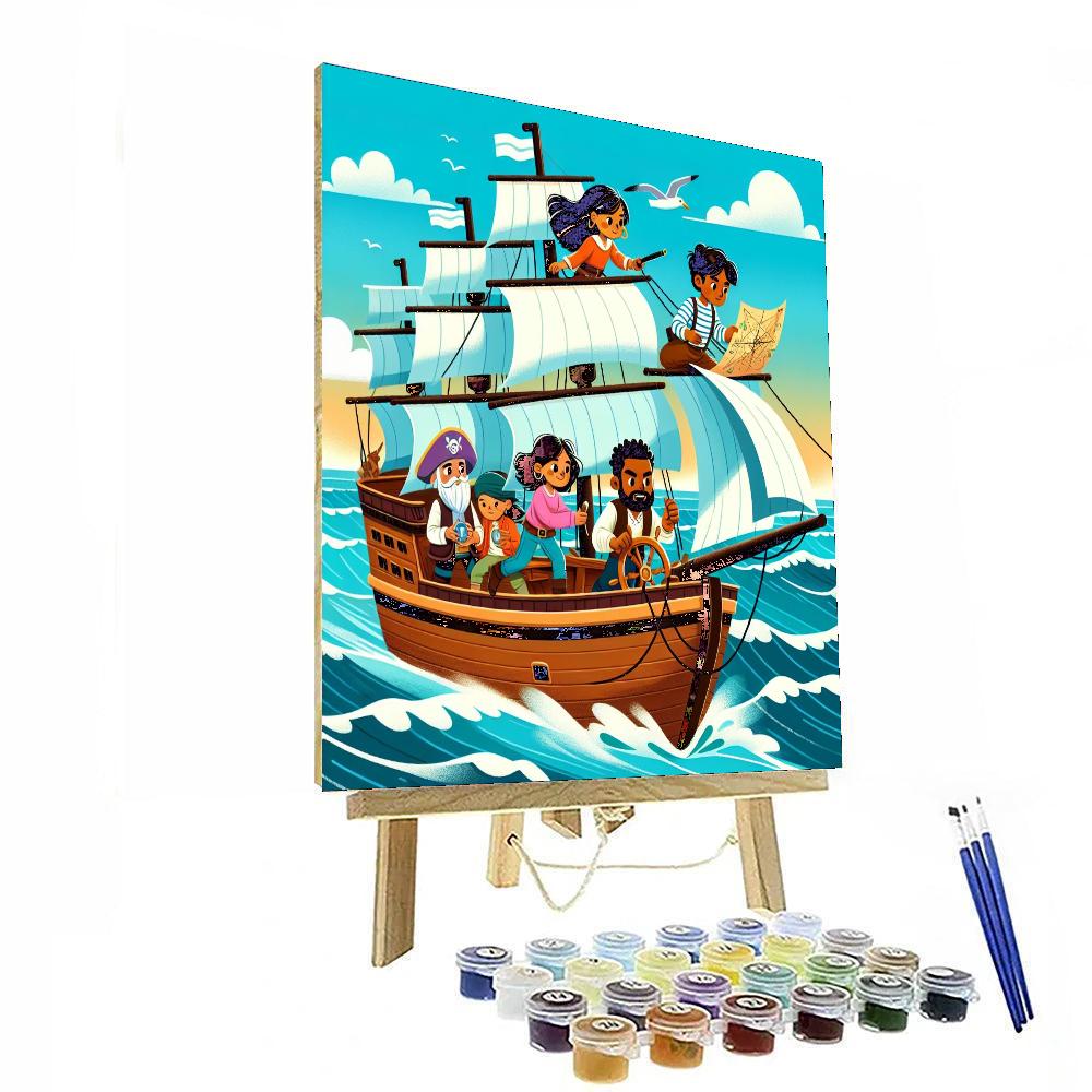 Adventure Of The Seas Paint By Numbers Art