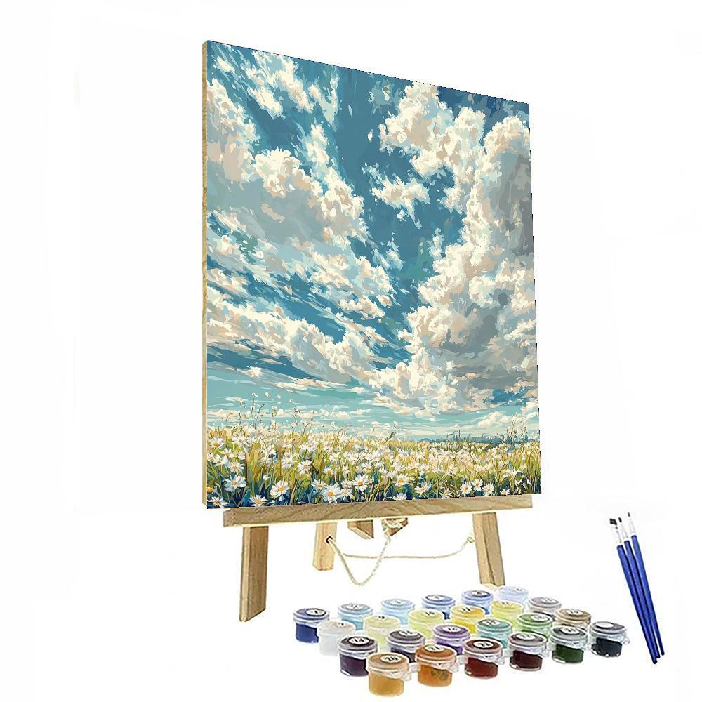 Dreams Among Clouds Number Painting