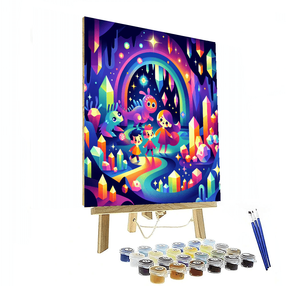 Mystic Cave Expedition Painting By Numbers Kit