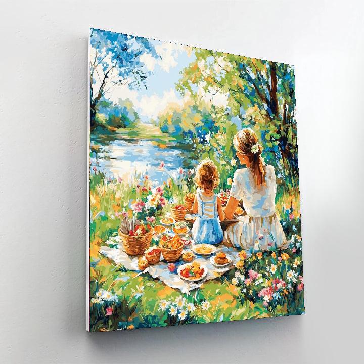Picnic Under The Sun Numbered Painting Kits