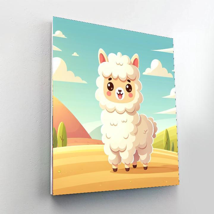 Adventure Alpaca Painting By Numbers Kit