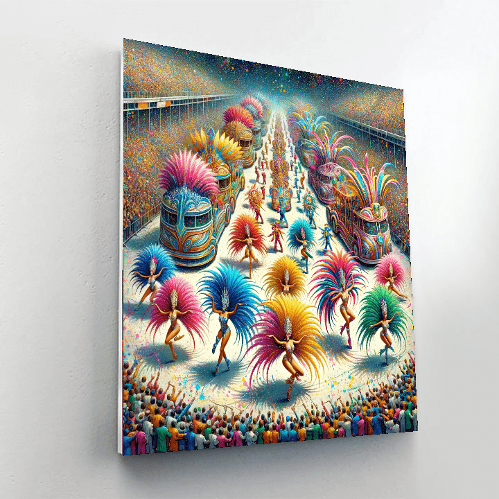 Rio Carnival - Rio De Janeiro Paint By Color