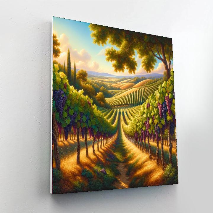 Aromas Of The Vineyard Paint By Number