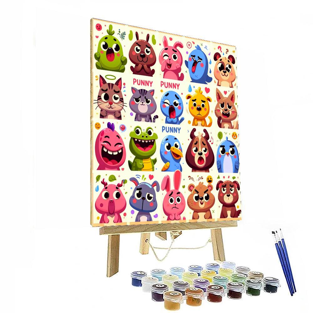 Punny Puns Paint By Number