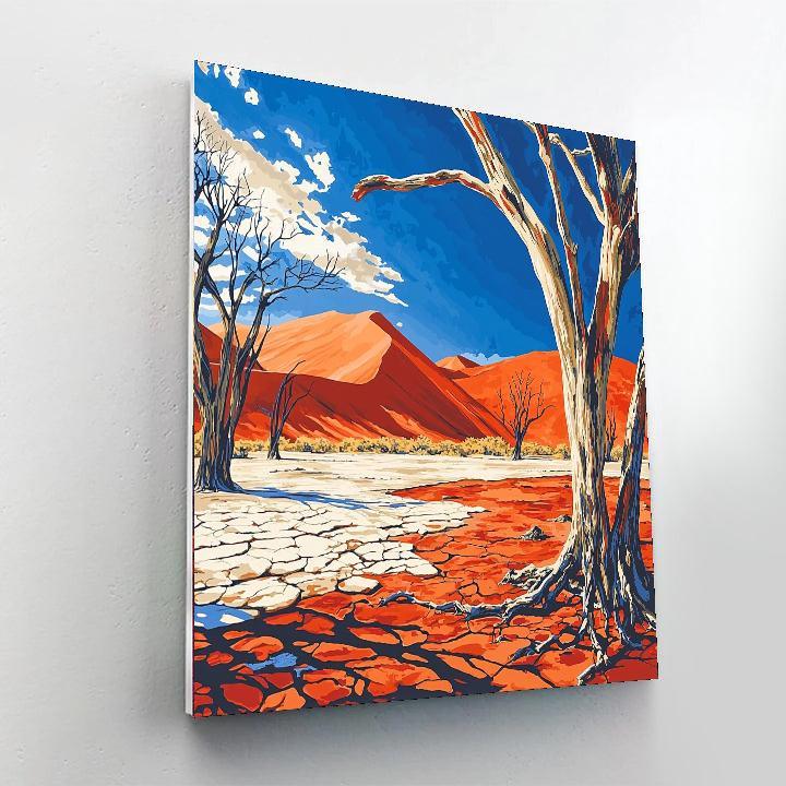 Sossusvlei - Namibia Painting Number Kit