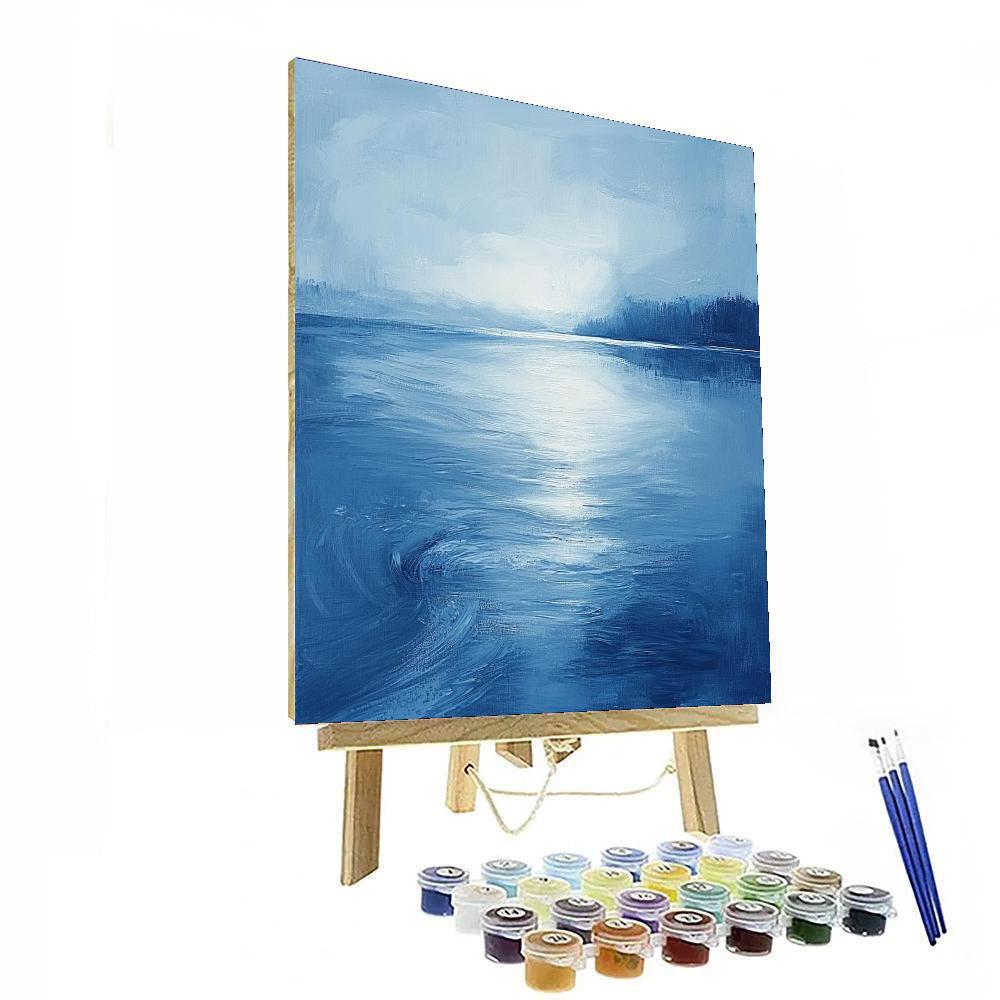 Paul Cézanne Inspired Elysian Reflections  Paint By Numbers Art