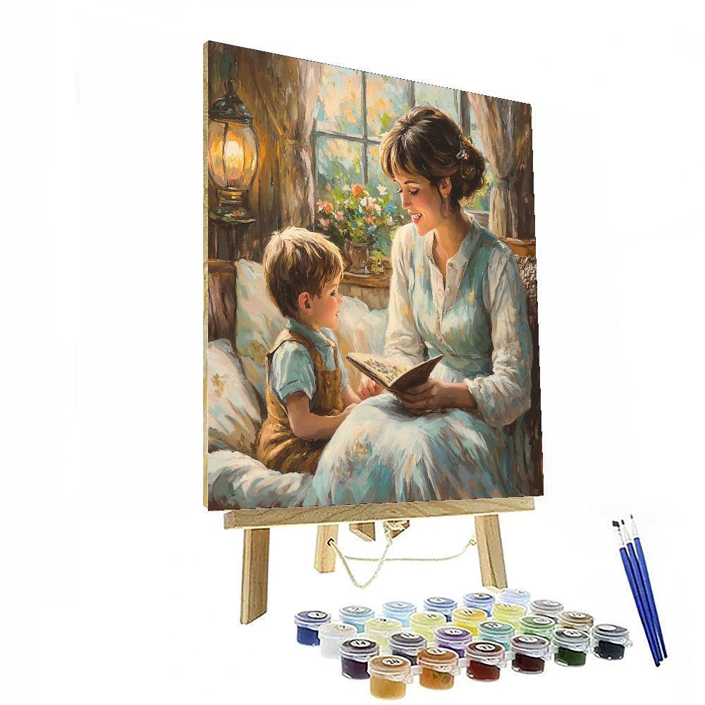 Mom's Cuddle Corner Painting Number Kit