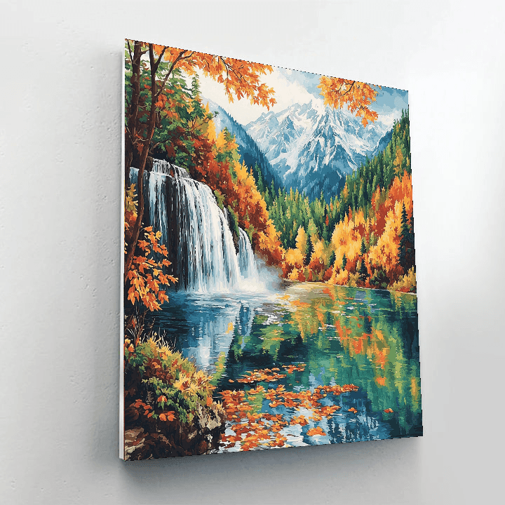 Jiuzhaigou Valley - China Painting By Numbers Kit