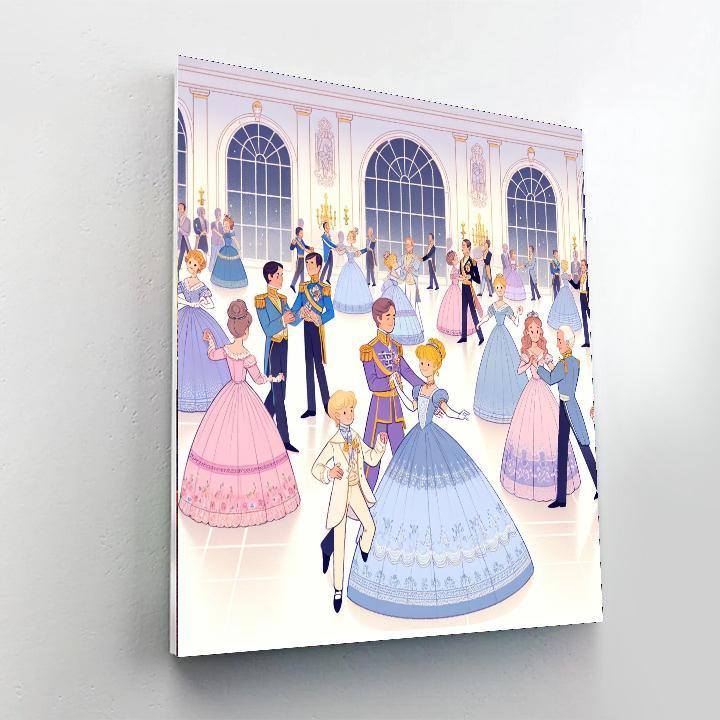 Royal Enchanted Ball Paint By Numbers Art