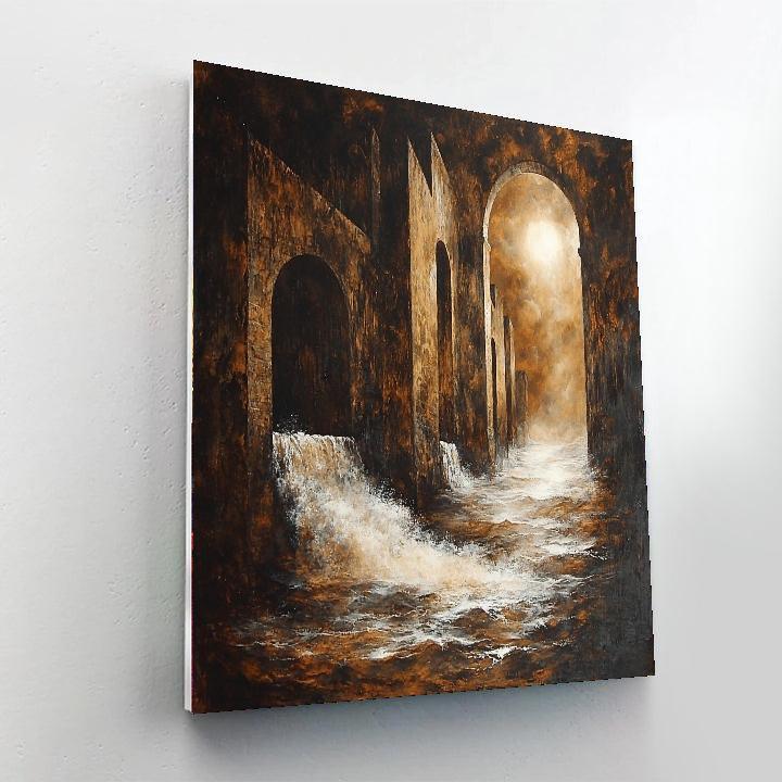 Caravaggio Inspired Journey Through Shadows  Painting By Numbers Kit