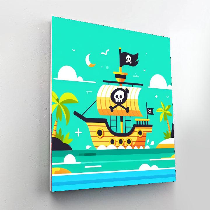 Treasure Hunt Quest Painting Number Kit
