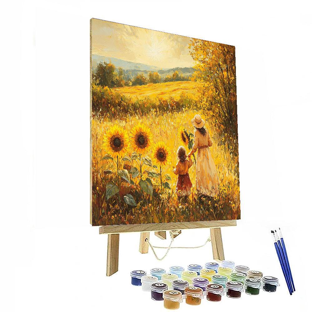 Golden Field Of Memories Paint By Number