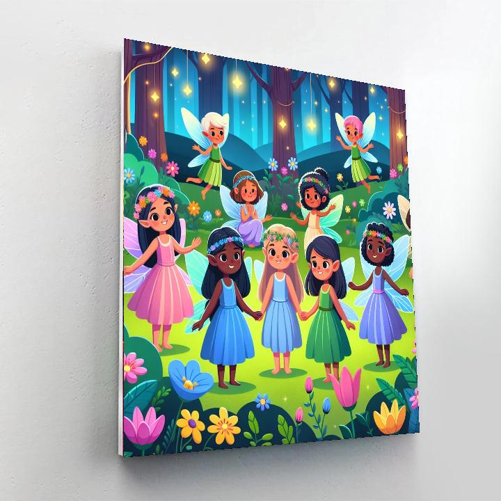 Fabulous Forest Fairies Painting Number Kit