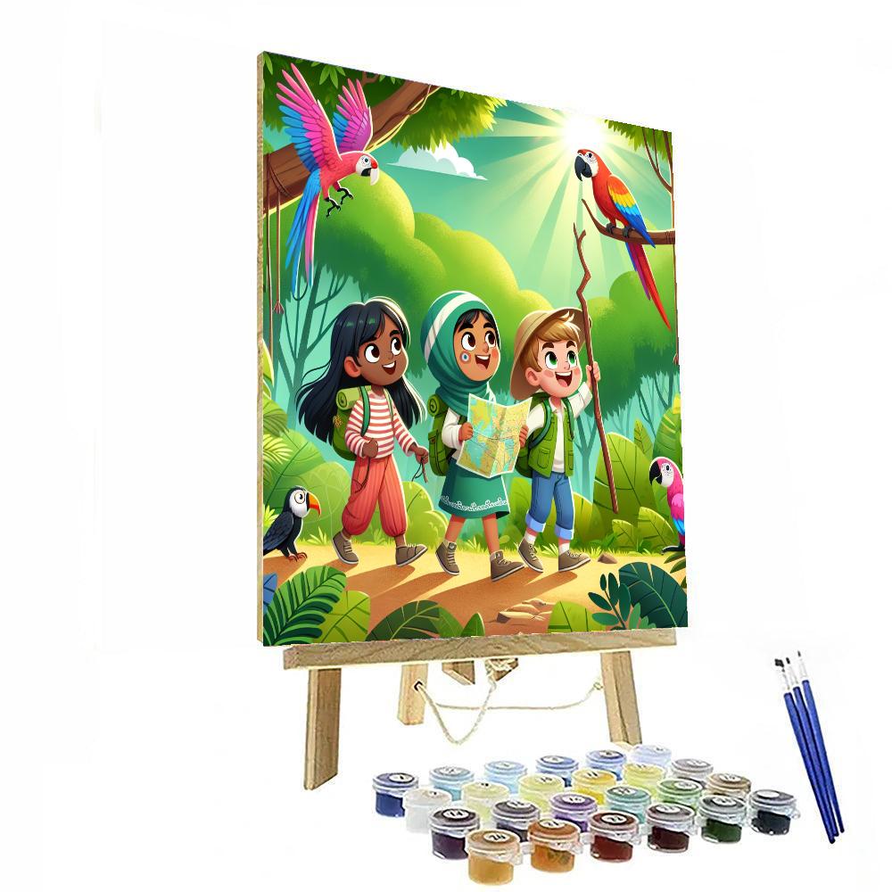 Daring Adventurers Painting By Numbers Kit