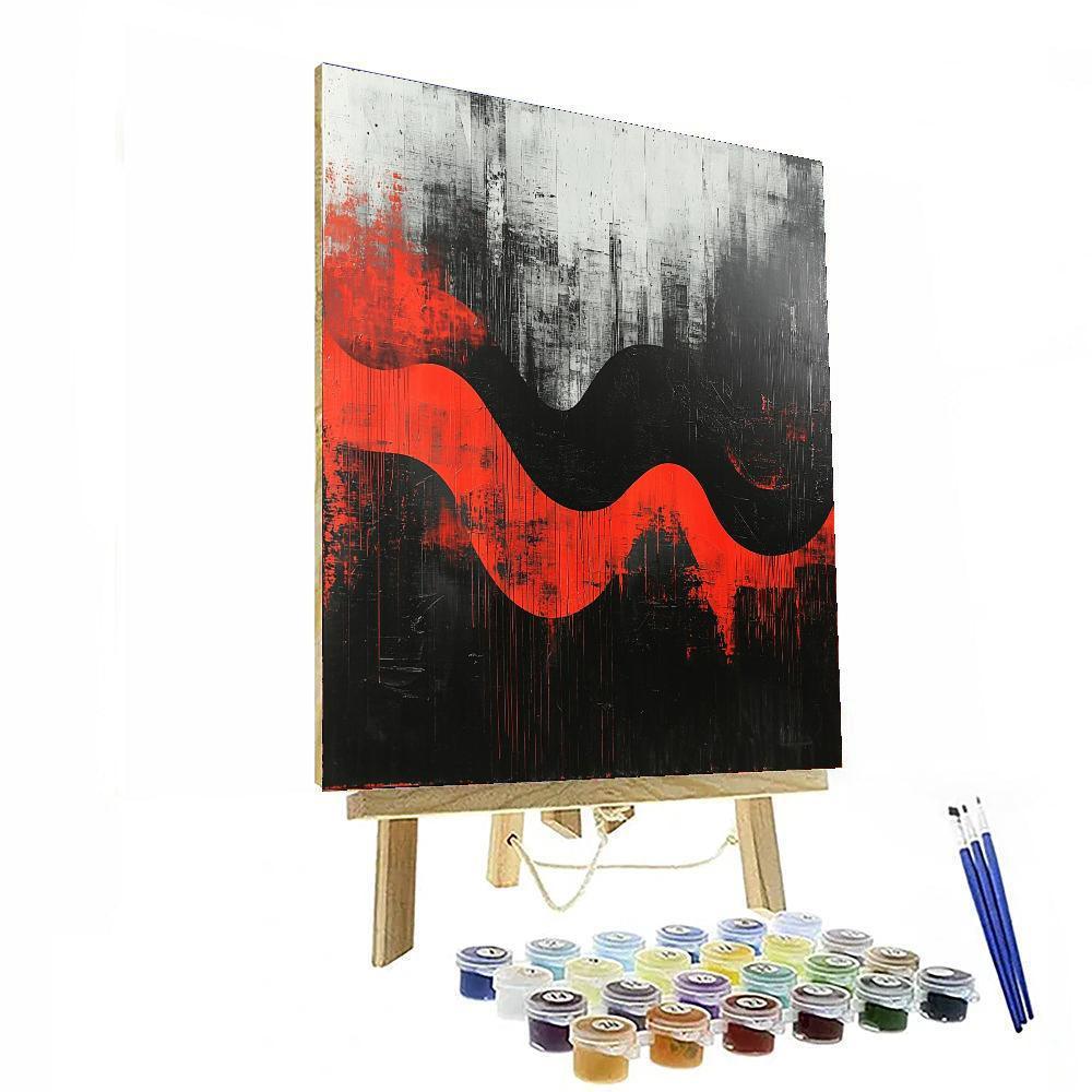 Banksy Inspired Society's Echoes  Paint By Number