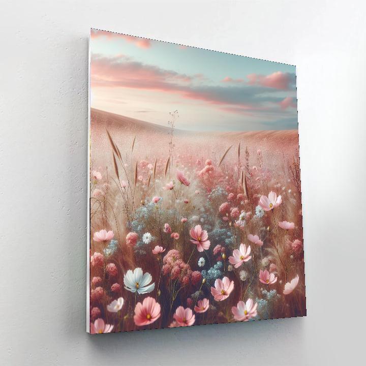 Blushing Meadows Numbered Painting Kits