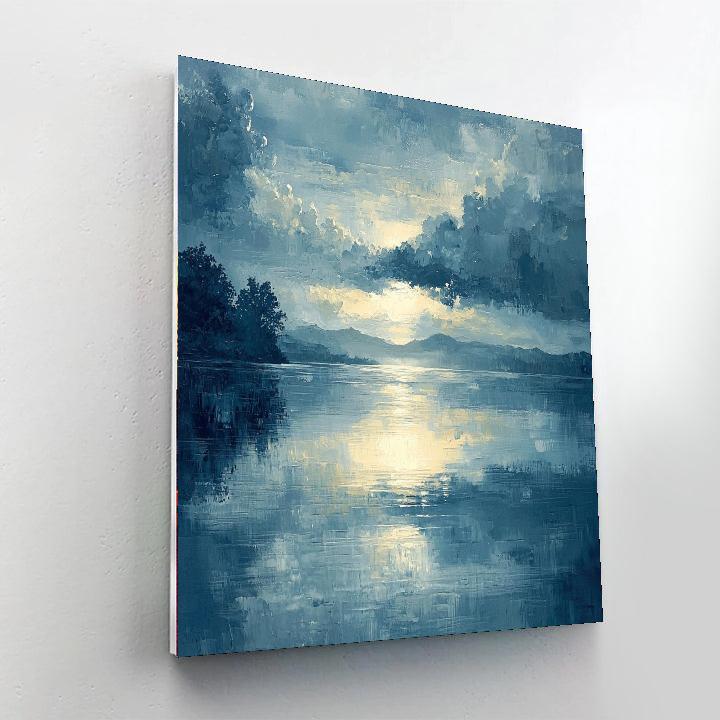 Michelangelo Inspired Ethereal Reflection  Numbered Painting Kits