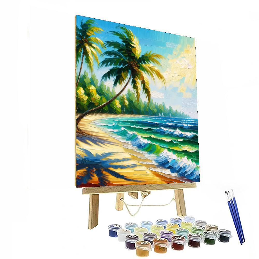 Lush Tropical Retreat Paint By Numbers