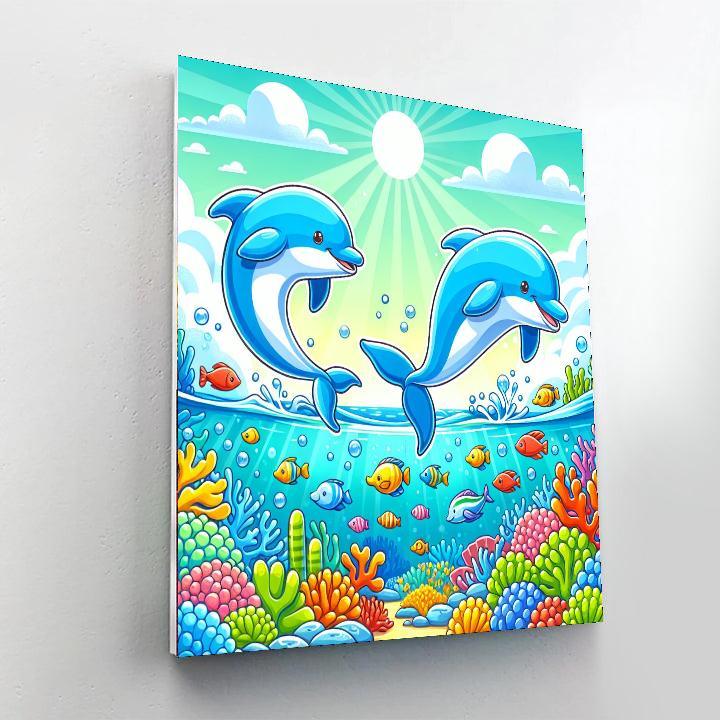 Exciting Underwater Adventure Paint By Number