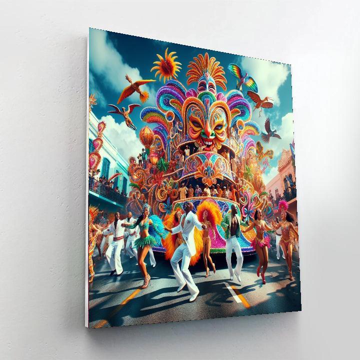 Calle Ocho Festival - Miami, Usa Paint By Numbers Kits