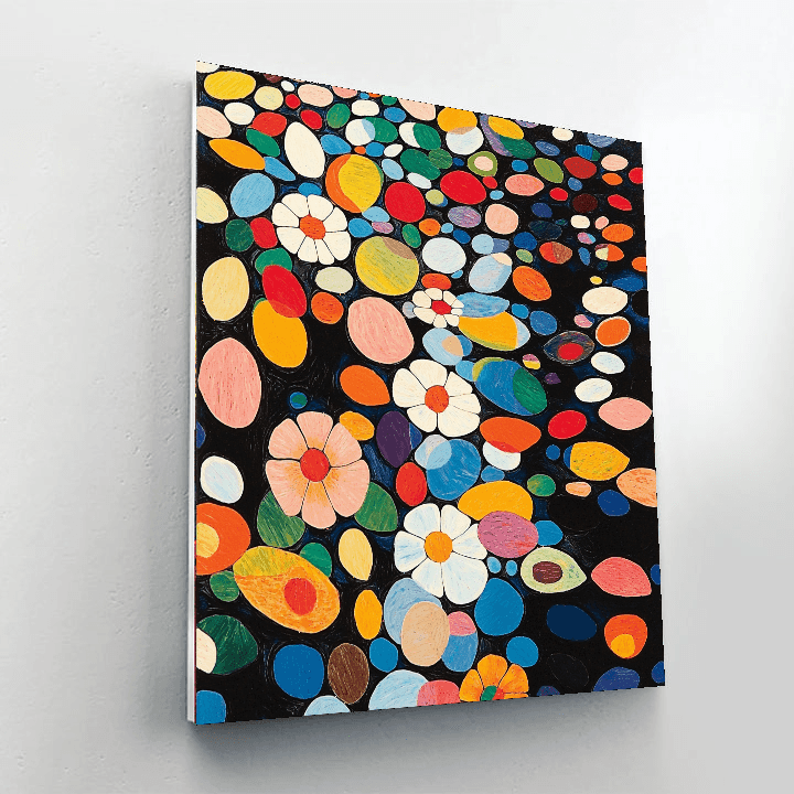 Wassily Kandinsky Inspired The Abstract Petals  Paint By Color