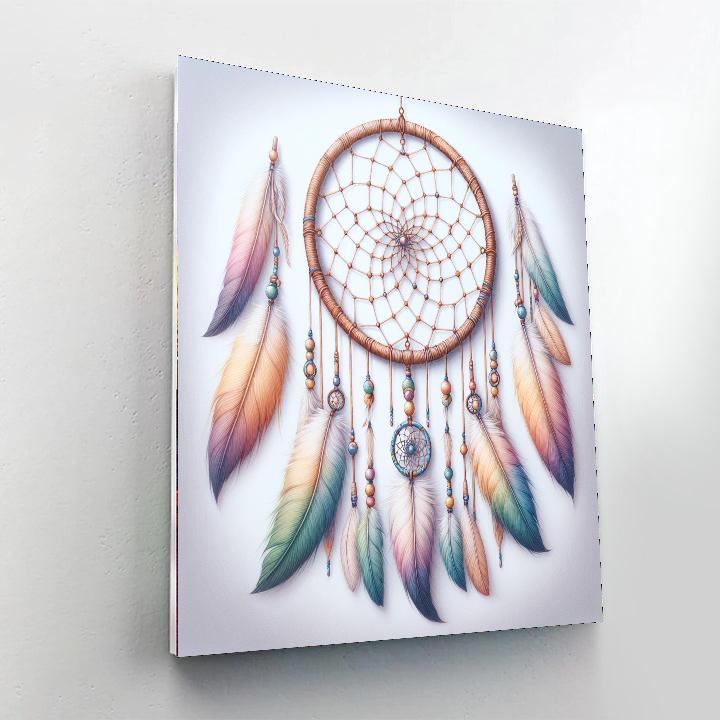 Intricate Dream Catcher Painting By Numbers Kit