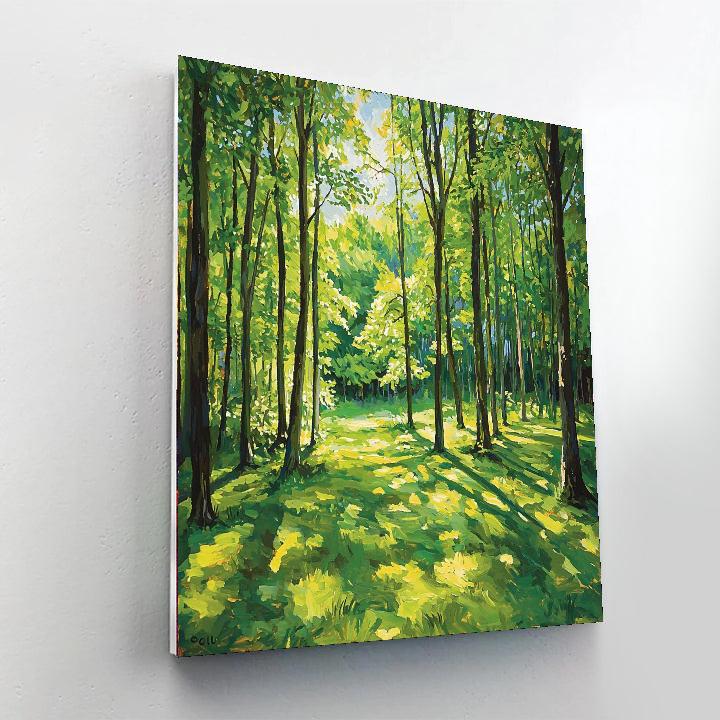 Paul Cézanne Inspired Forest’s Symphony  Painting By Numbers Kit