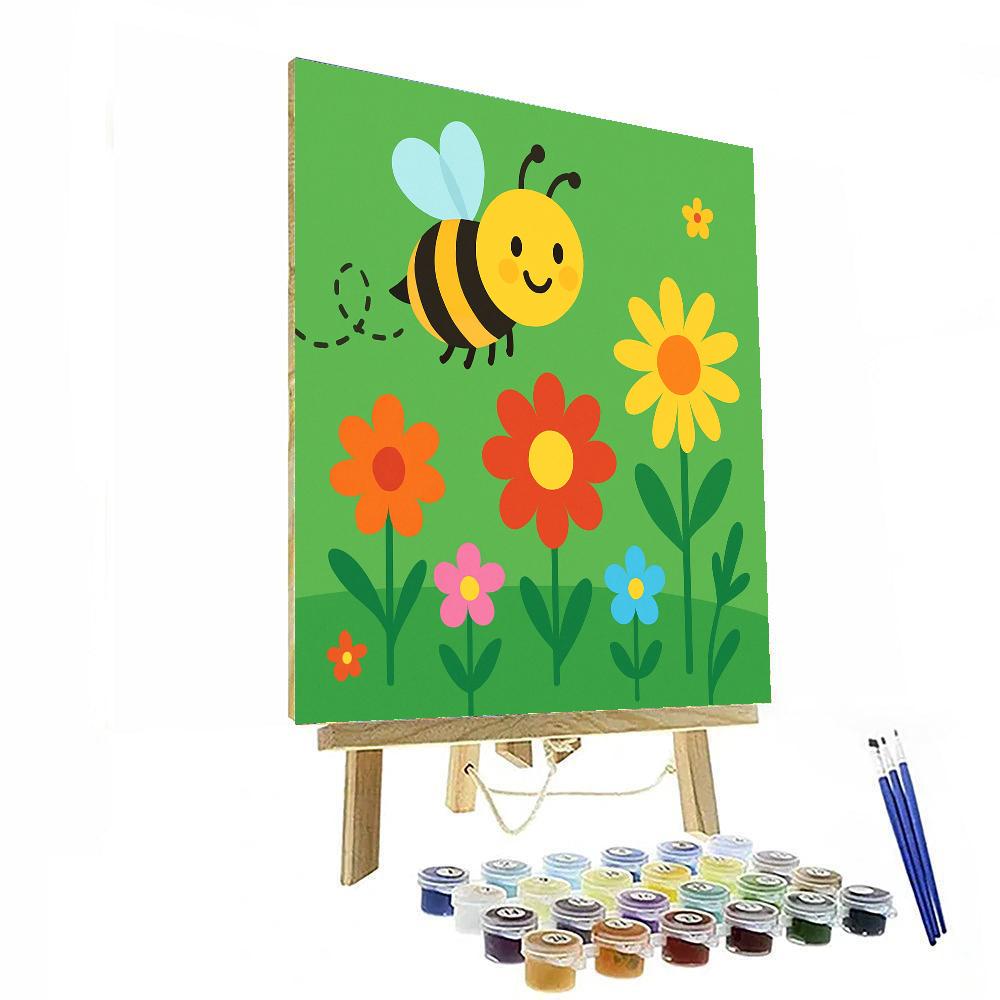 Busy Bee’s Garden Paint By Number