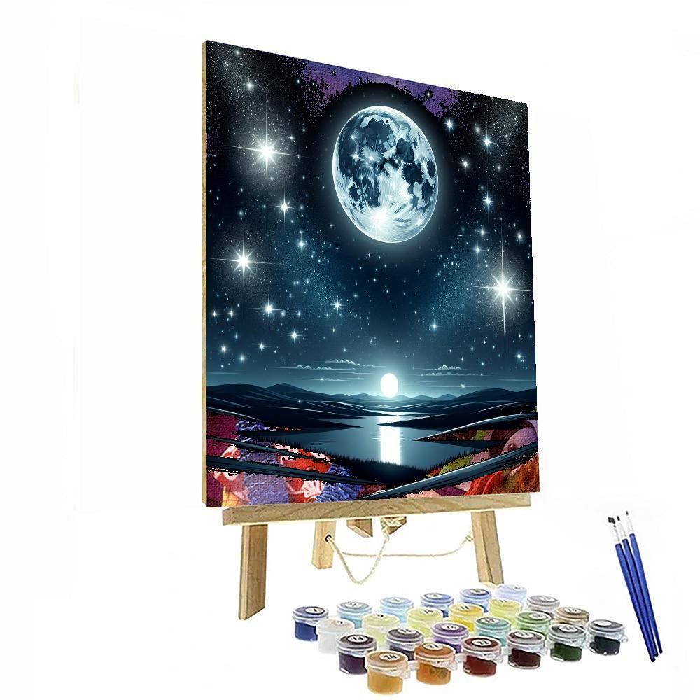 Starry Night Enchantment Numbered Painting Kits