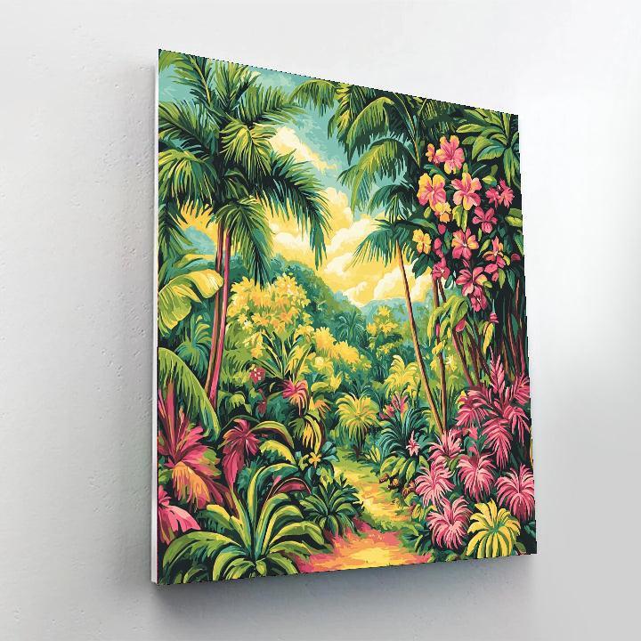 Paul Gauguin Inspired Exotic Jungle  Paint By Number