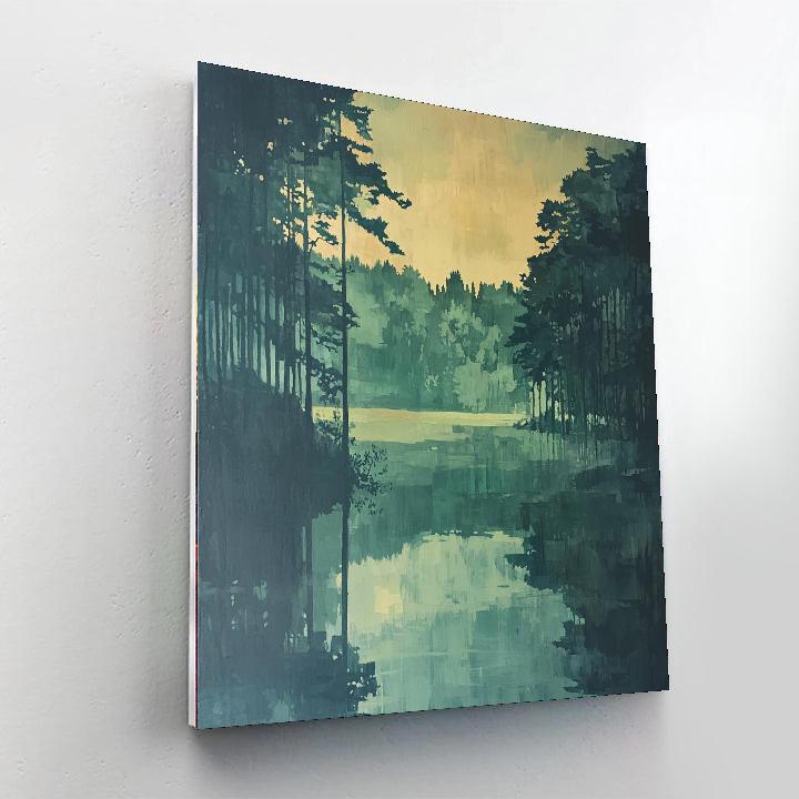 Edgar Degas Inspired Voices Of The Forest  Paint By Number