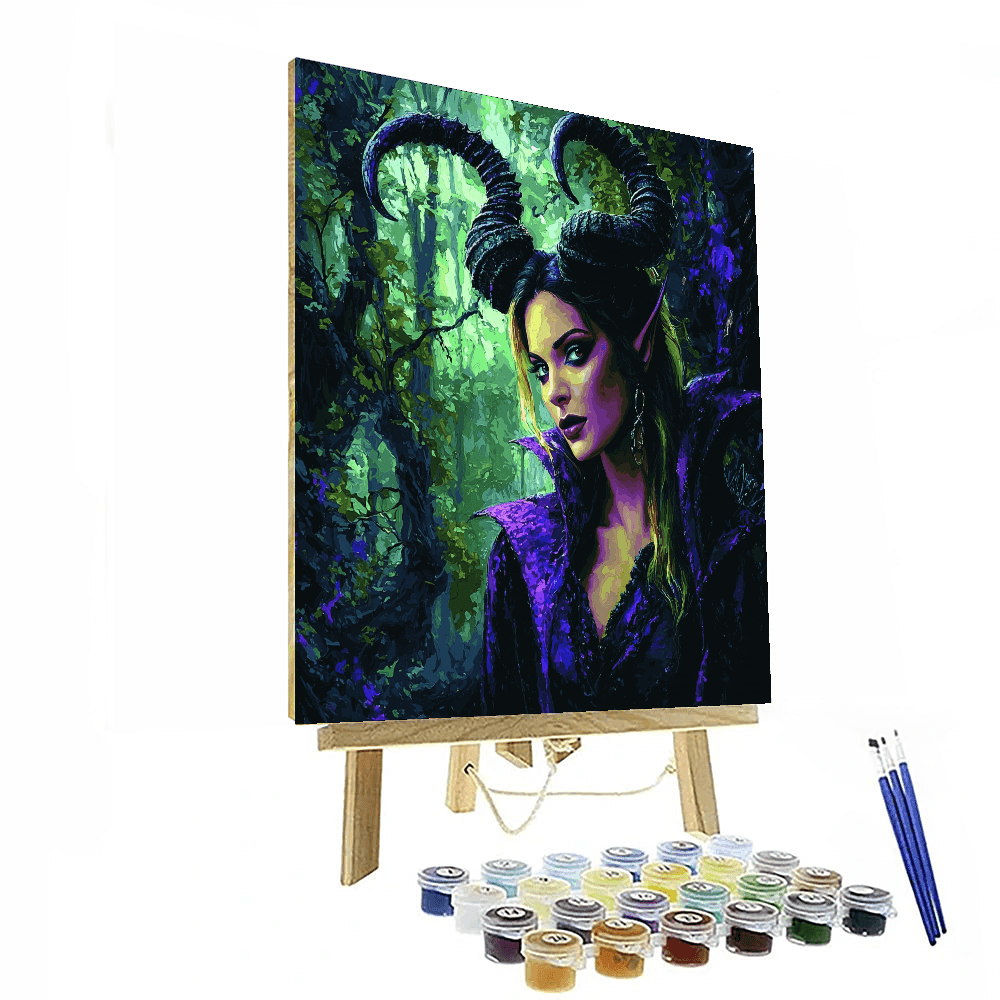 Angelina Jolie: Crafting Legends From Lara Croft To Maleficent Painting Number Kit