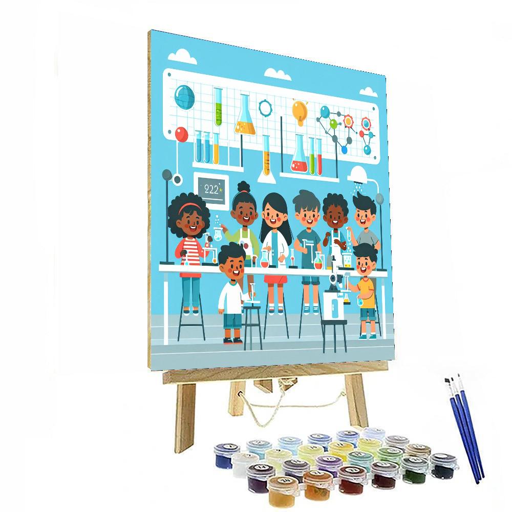 Super Science Station Paint By Color