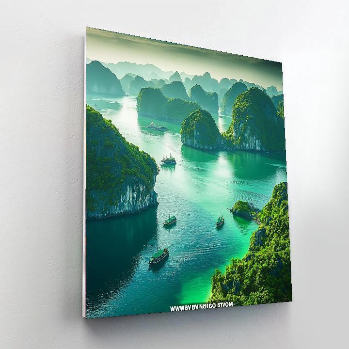 Ha Long Bay - Quang Ninh Paint By Number