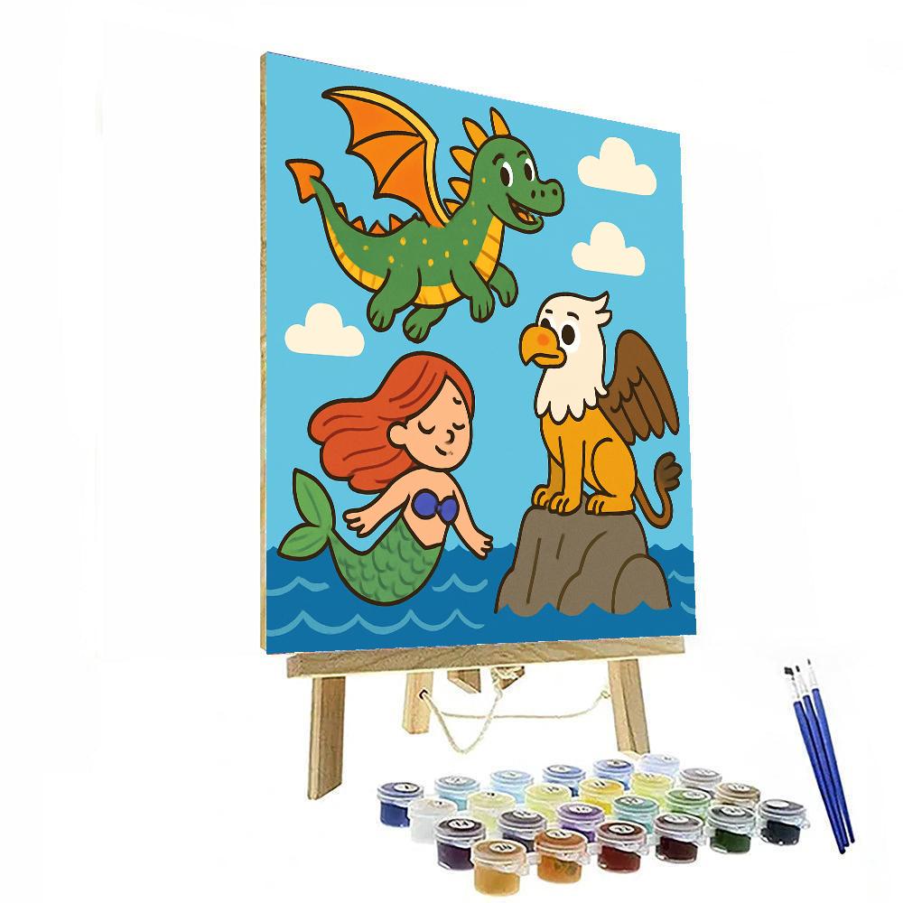 Mythical Creatures Collection Paint By Numbers Kits