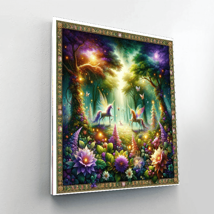 Mysterious Fantasy Forest DIY Paint By Numbers