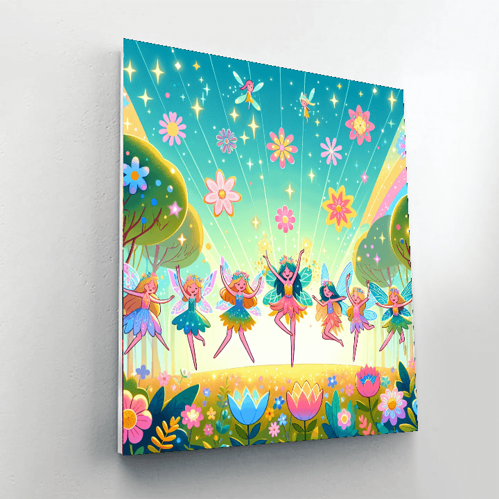 Magical Fairy Festival Paint By Color