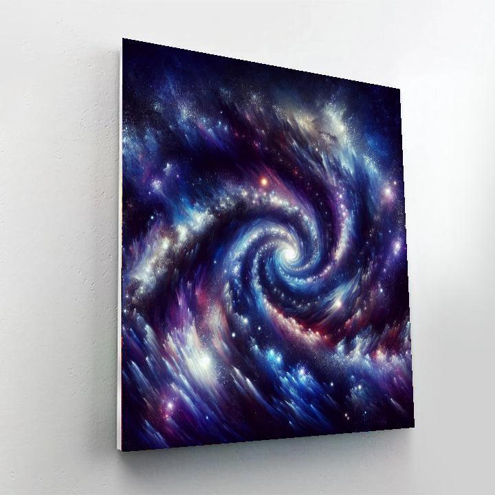 Cosmic Night Sky Painting By Numbers Kit