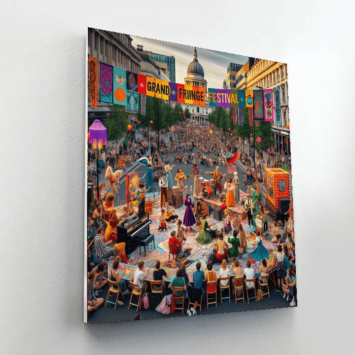 Adelaide Fringe Festival - Australia Paint By Numbers