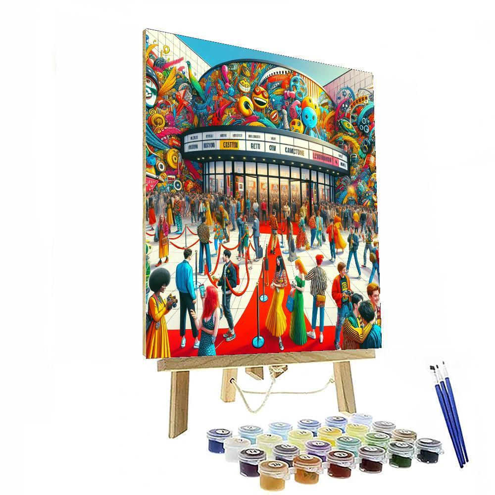 Festival Internacional De Cine - Mexico Painting By Numbers Kit