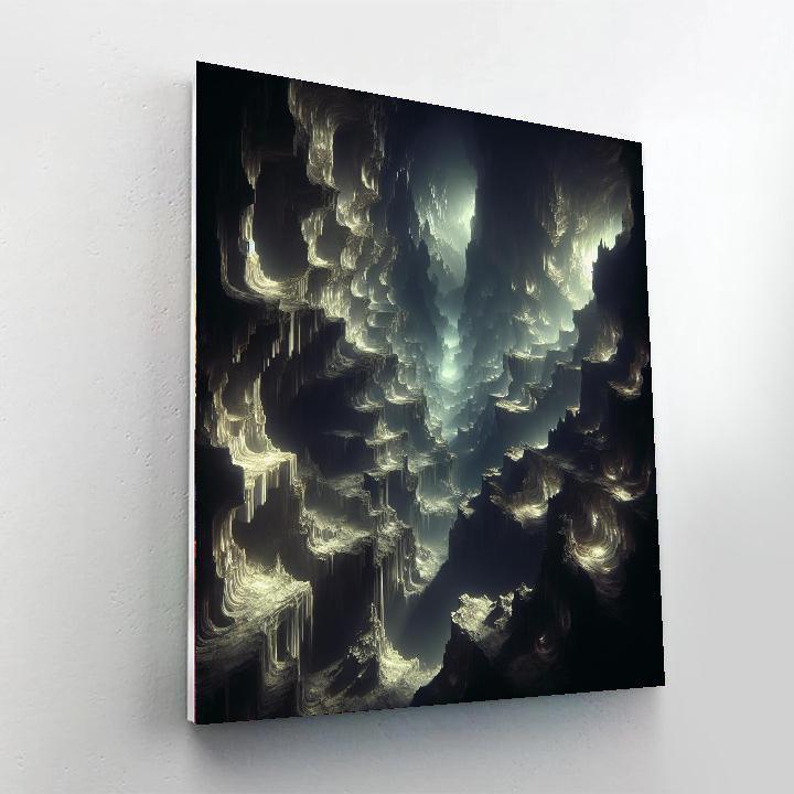 Mystic Cave Adventure Paint By Numbers Art
