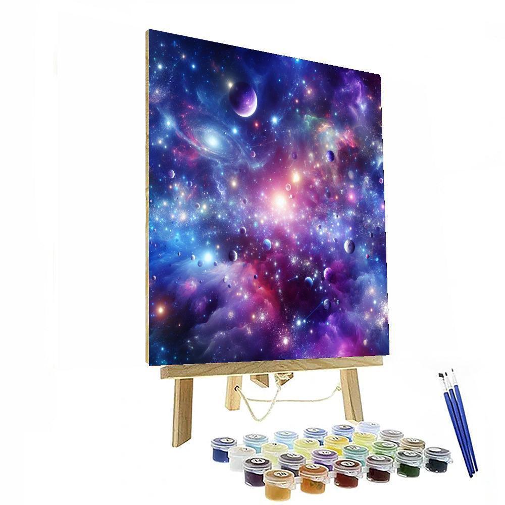 Galactic Starlight Exploration - DIY Painting By Numbers Kit – Artistry ...