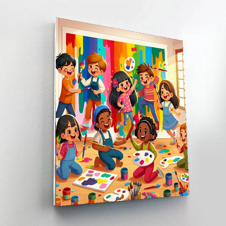 Harmony In Hues Hideaway Numbered Painting Kits